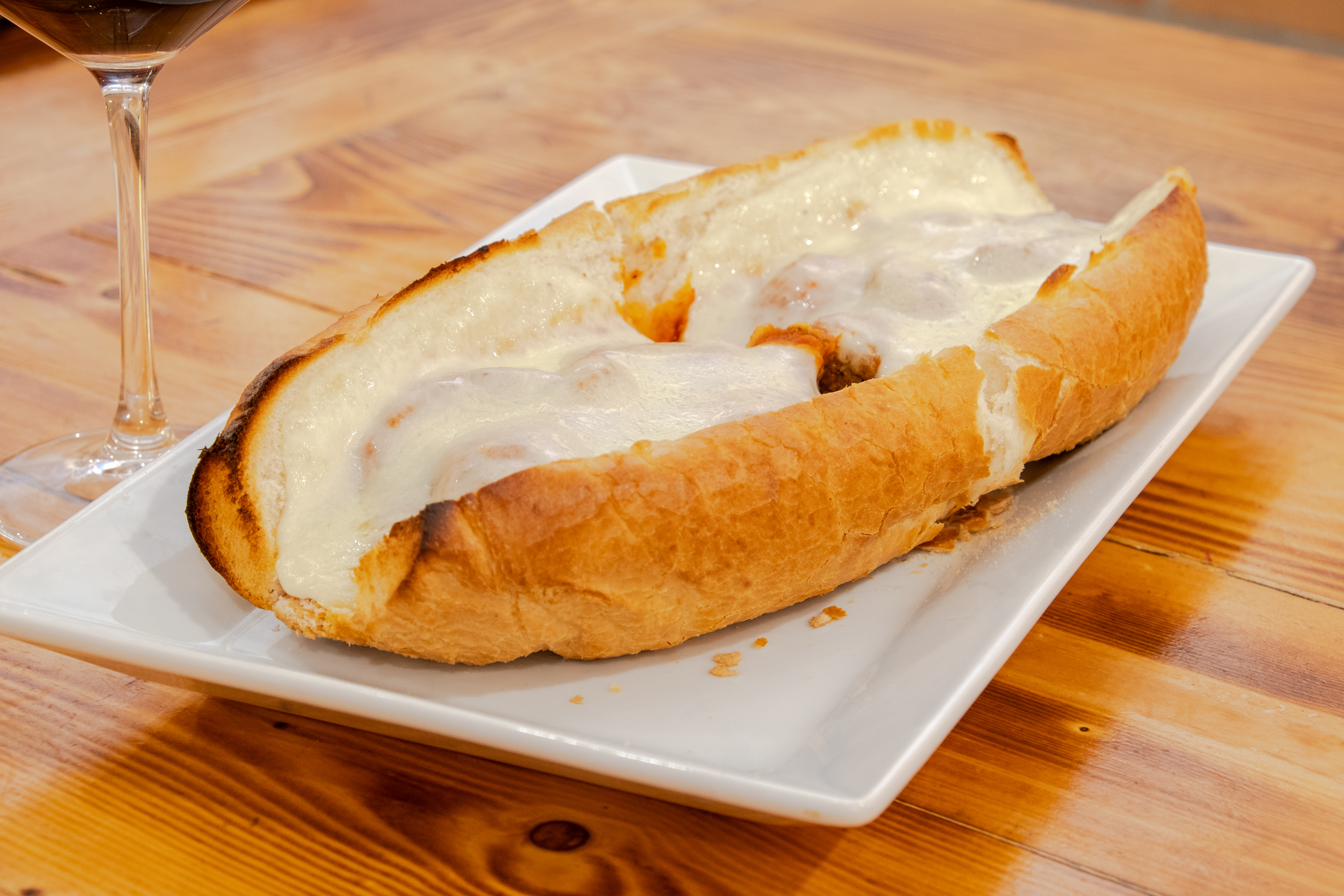 Sausage Parmigiana Sub