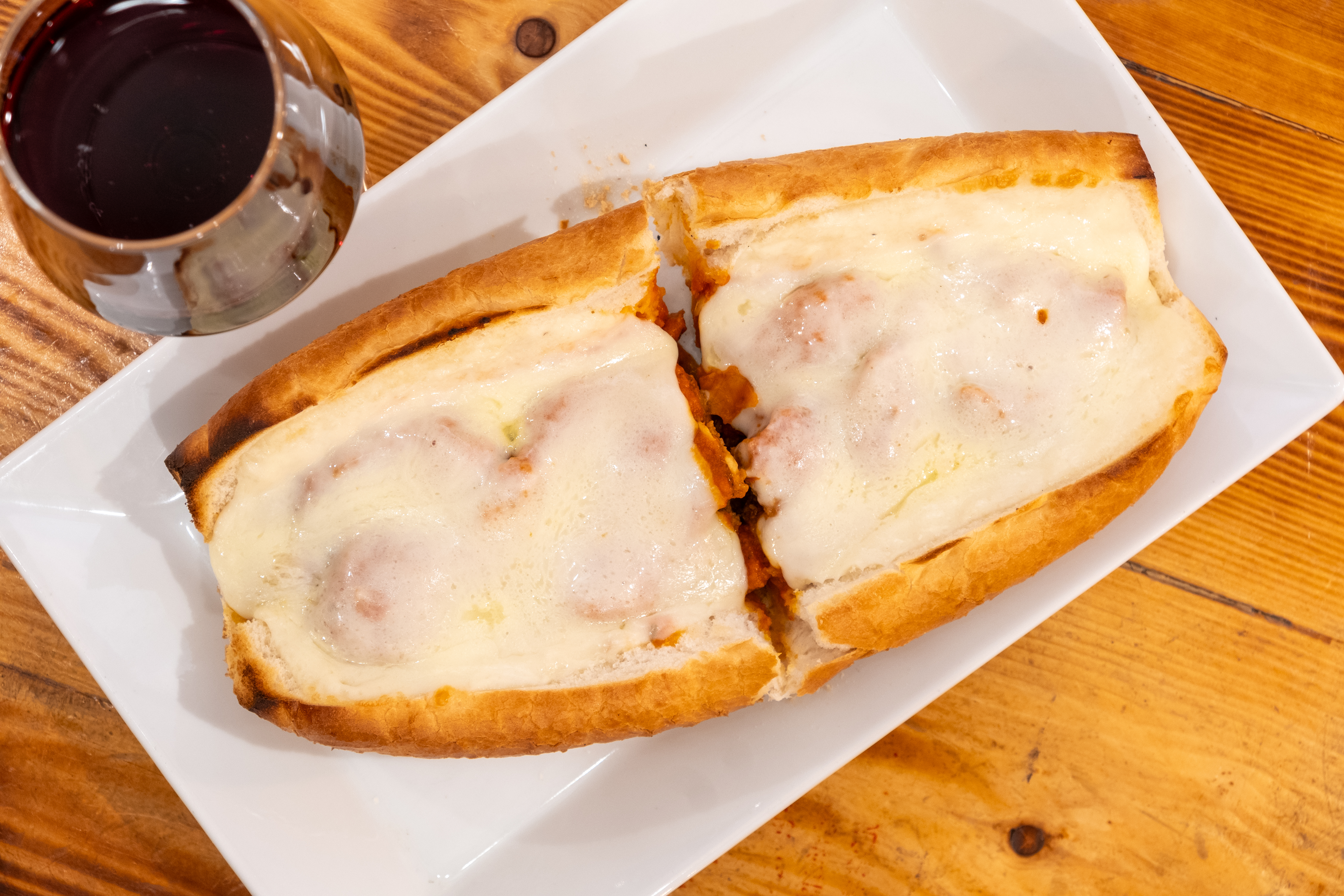 Eggplant Parmigiana Sub
