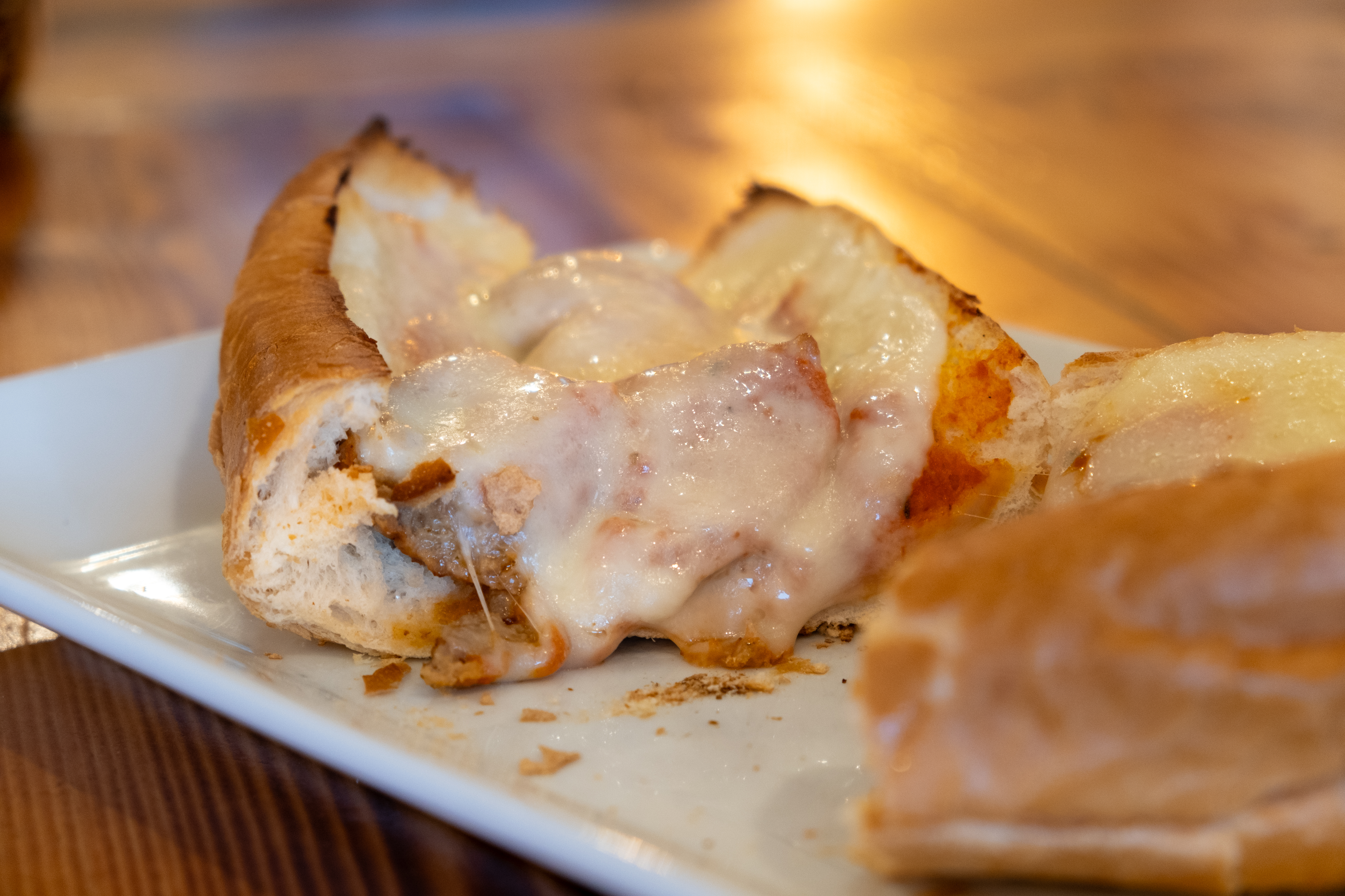 Meatball Parmigiana Sub