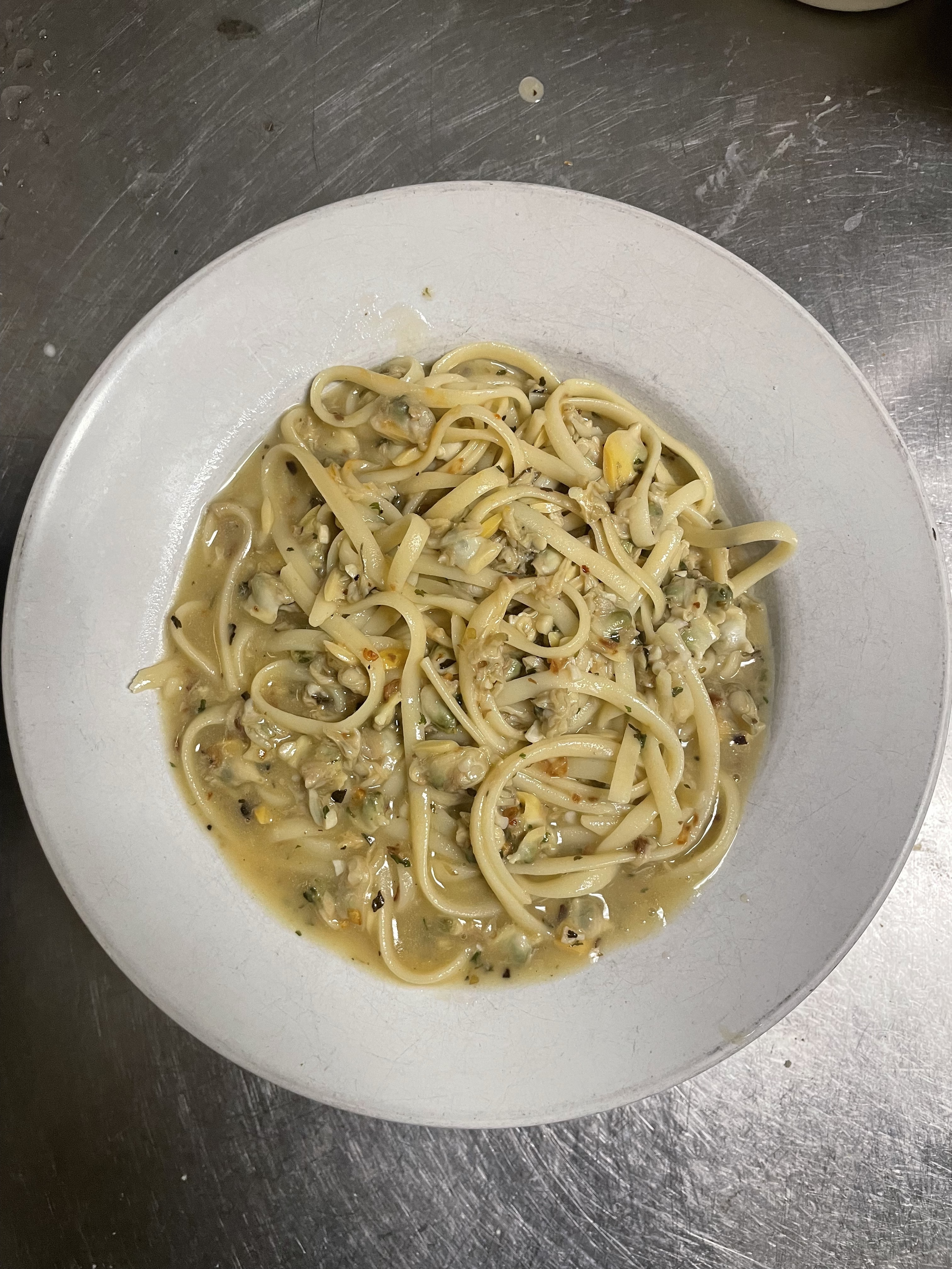 Linguini Clams